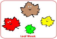 Leaf week poster
