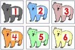 Preschool Hibernation Theme Bear Numbers Math Activity