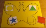 Butterfly Shape Game Shape Activity