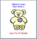 Infant May Curriculum Lessons Plans, Hands on Activities