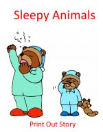 January preschool theme Sleepy animals story for our preschool hibernation theme