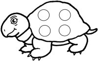 January preschool theme Turtle Letter Bingo Game