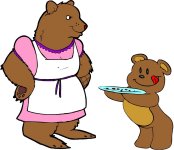 Mama Bear & Baby Bear Math Activity