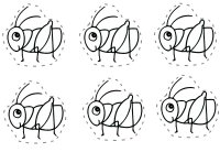 Six Grasshoppers - Preschool Math Counting
