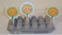 Preschool Math Activity, Sunflower Garden