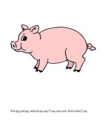Pig Pink – Page 4 from farm animal story