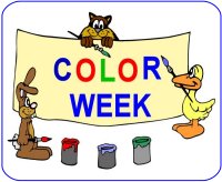 Preschool Color Theme Poster  