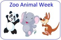 Preschool March Curriculum Zoo Animals Theme Poster