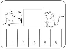 Mouse game board to print out in black and white
