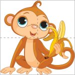 Zoo animal theme monkey puzzle