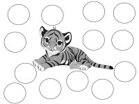 Preschool Zoo Animal Theme tiger game