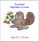September Curriculum with four weeks of lessons plans, posters, calendars and printable activity pages