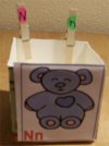 Preschool Teddy Bear Theme Letter Activity