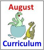 August Preschool ages 2.5 to 6 years