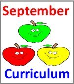 September Preschool ages 2.5 to 6 years
