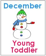 Young Toddler December Lesson Plans