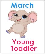Young Toddler March Lesson Plans