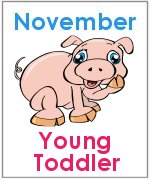 Young Toddler November Lesson Plans